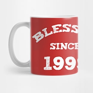 Blessed Since 1999 Cool Blessed Christian Birthday Mug